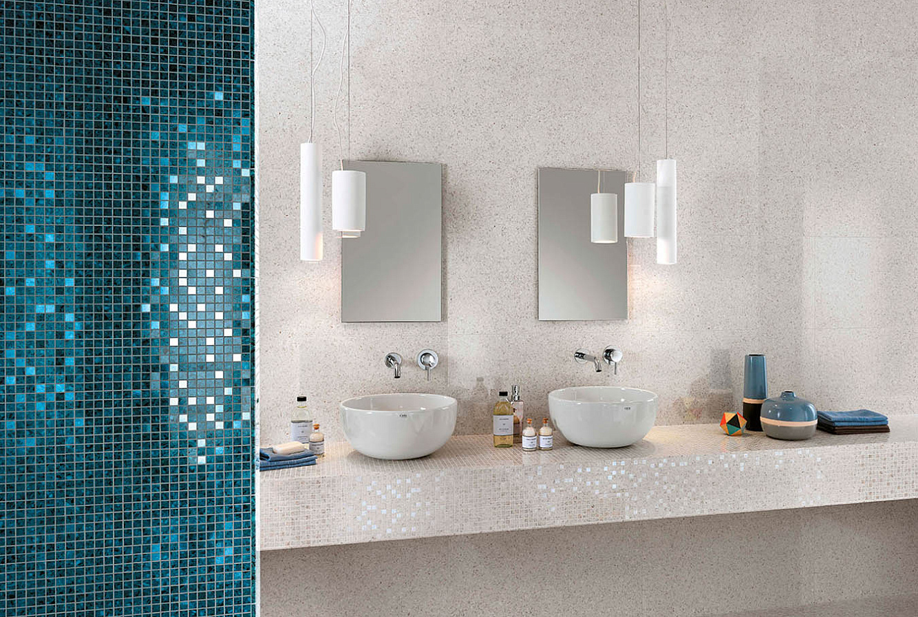 Marvel Terrazzo Blue 40x80, Marvel Terrazzo White 40x80, Мозаика Marvel Terrazzo Blue Micromosaico 30,5x30,5, Marvel Terrazzo White Micromosaico 30,5x30,5, Керамогранит Etic Pro Rovere Venice Grip 22,5x90
