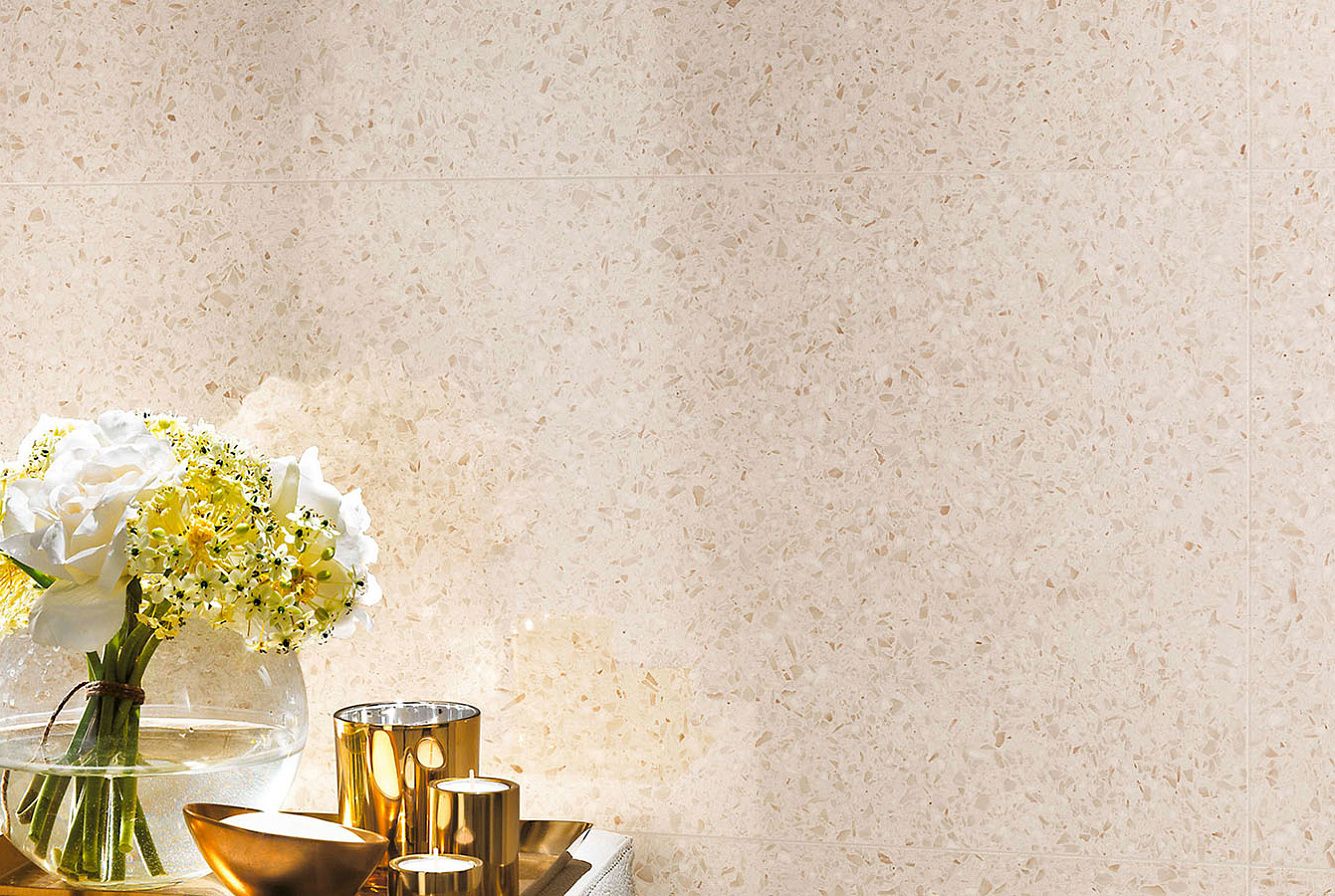 Керамическая плитка Marvel Gems Terrazzo Cream 40x80